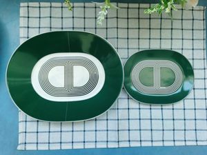 Juego de Platos Redondos de Porcelana Esmaltada de Estilo Nórdico de Lujo en Siete Colores, Ecológicos y Bohemios, con Caja de Regalo - Product Image 6