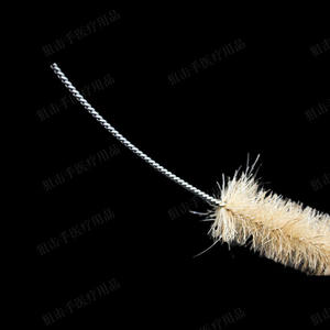 Brosse de nettoyage Sniper Hand Lab pour tubes à essai, en acier inoxydable, avec poils de porc, grande, moyenne, petite, pour verrerie - Product Image 3