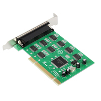 Carte contrôleur série PCI RS-232 à 8 ports avec vitesse de 926,1 Kbps, FIFO de 256 octets pour PC de bureau et serveur