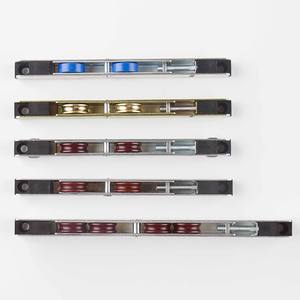 باب منزلق مزدوج الإغلاق الناعم لباب خشبي المثبط معلق وبكرات دوارة لباب خشبي - Product Image 5