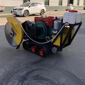 Nouvelle construction de routes promenade hydraulique derrière chenille <span class=keywords><strong>scie</strong></span> à ciment diesel coupe-route découpeuse de béton - Product Image 3
