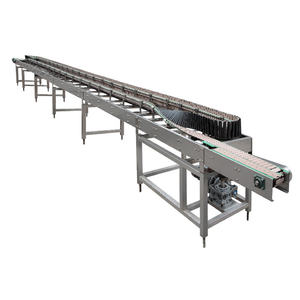 Praktische SUS304 flessen voor druiven-, mango-, sinaasappel- en fruitsap, transportband voor plaatsing en omkantelen bij sterilisatie - Product Image 1