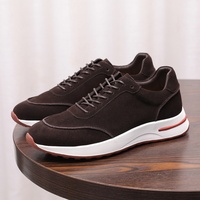 Chaussures décontractées pour hommes en cuir de vachette de qualité supérieure, baskets rétro, logo personnalisé, marque privée, OEM, ODM, vente en gros, taille standard européenne, antidérapantes