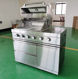 <span class=keywords><strong>Barbecue</strong></span> a Gas in Acciaio <span class=keywords><strong>Inox</strong></span> <span class=keywords><strong>per</strong></span> Cucina Esterna Personalizzato dal Produttore, 4 Bruciatori - Product Image 6