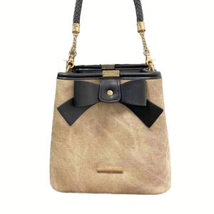 Sac à main pour femme, sac à bandoulière pour jeune femme, sac seau carré mini à motif et chaîne, vente chaude directe usine - Product Image 2
