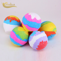 Bombes de bain effervescentes hydratantes pour la maison, coffret de bombes de bain relaxantes pour le spa, bombes de bain relaxantes pour enfants avec jouet