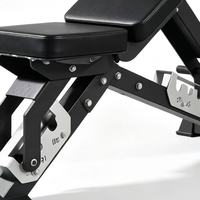 Banc de musculation stable, robuste, réglable, portable et durable, capacité de charge de 400 kg, pour utilisation en salle de sport