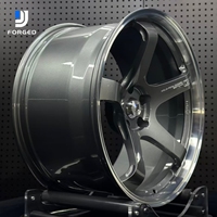 Jantes de course JDM forgées DJJ à 5 trous concaves 5x100 5x112 5x114.3, 17-22 pouces, pour Nissan 350z 370z GTR Subaru BRZ Supra
