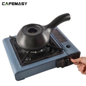 Hàn Quốc Phong Cách Tự Chế Cà Phê Rang Xay Nồi Màu Đen Gốm Máy Rang Cà Phê Cà Phê Rang Xay Công Cụ - Product Image 6