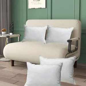 5-Star Luxury Hotel Healthy Sleep Pillow Core Custom Size Quilted Feather Pure Cotton Bed Pillow