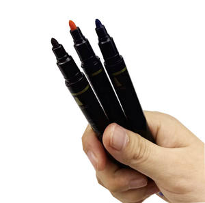 Jeu de marqueurs <span class=keywords><strong>pour</strong></span> tissu à double extrémité-Pointes en <span class=keywords><strong>feutre</strong></span> à double extrémité Marqueur <span class=keywords><strong>pour</strong></span> tissu <span class=keywords><strong>T</strong></span>-<span class=keywords><strong>shirt</strong></span> à double pointe - Product Image 6