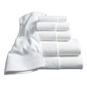 Wholesale Hotel Luxury <b>Bath</b> <b>Set</b> 100% Cotton Face <b>Towels</b> Cotton Hand <b>Towels</b> Hotel Luxury Plush Hospitality <b>Towels</b> Quick Dry <b>Bath</b> - Product Image 6