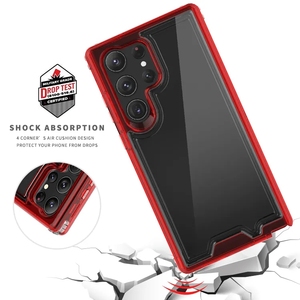 Funda protectora a prueba de golpes para teléfono <span class=keywords><strong>Samsung</strong></span>, funda transparente para teléfono <span class=keywords><strong>Samsung</strong></span> S22 S23 plus ultra - Product Image 3