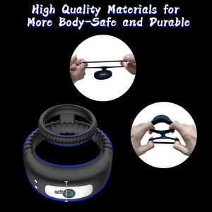 100% impermeable con seguro grado alimenticio vibrador pene anillo amor muñecas para hombres - Product Image 2