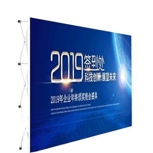 Xách tay 8 ft triển lãm thương mại căng thẳng vải <span class=keywords><strong>Pop</strong></span> Up đứng <span class=keywords><strong>EXPO</strong></span> triển lãm Backdrop đứng cho quảng cáo - Product Image 3