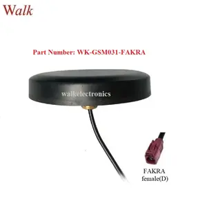 户外使用FAKRA插座螺纹安装gsm 3g天线增益高、IP67防水多频带天线