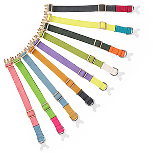 Kerah anjing nilon mewah kerah anjing gaya INS untuk anjing Besar Sedang Kecil lembut dan aman berjalan dapat disesuaikan untuk anjing <span class=keywords><strong>Pitbull</strong></span> - Product Image 3