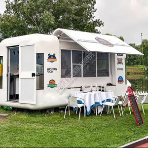 Rimorchio Multifunzionale per Ristorazione Mobile, Telaio in Alluminio, Acciaio Inossidabile, Garanzia di 1 Anno, Resistente alla Ruggine, <span class=keywords><strong>Dimensioni</strong></span> Personalizzabili - Product Image 5