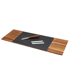 Acacia Wood Cheese <b>Board</b> Set With Stainless Steel Knife Durable Cheese <b>Tools</b> For Serving And Cutting - Product Image 5