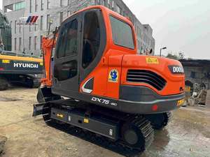 Miniexcavadora Usada Doosan DX75/DX75-9C/DX75LC-9C, 7 Toneladas de Peso Operativo, Motor New Holland, Bomba Kawasaki, Sistema Hidráulico de Engranajes - Product Image 1