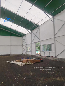 Carpa de Baloncesto <span class=keywords><strong>Elite</strong></span>, de Aleación de Aluminio y PVC, 30x40m, para 100 Jugadores, Blanca, con Estructura en A, Resistente a Tifones, Ahorro de Energía - Product Image 5