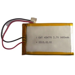 Литий-полимерный аккумулятор EWT 454770 <span class=keywords><strong>3</strong></span>.7В 1400мАч 5.18Втч (25г) с <span class=keywords><strong>3</strong></span>-жильным предварительно подключенным кабелем для миниатюрных носимых устройств, микросенсоров и малогабаритной умной электроники - Product Image 3