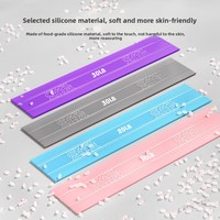 Banda de Resistencia de Gel de Silicona para Fitness, Yoga, Moldeado Corporal, Correa de Tracción, Levantamiento de Cadera, Tonificación de Glúteos, Ejercicio de Sentadillas, Anillo Elástico 10-30