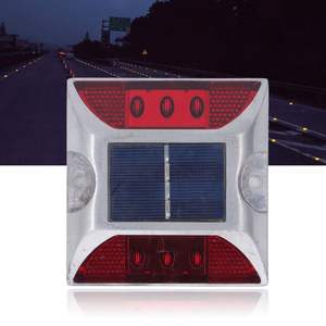 Marcadores Reflectantes de Alta Visibilidad para Pavimento, Resistentes, Tipo Ojo de Gato, para Carreteras y Autopistas, para la Seguridad de la Delimitación de Carriles - Product Image 2