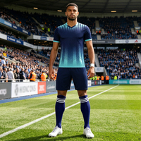 Nouveau maillot de football d'été pour hommes et femmes, manches courtes, séchage rapide, respirant, antibactérien, anti-UV, 100% polyester