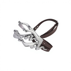 Spéculum buccal complet de classe I pour chevaux Surtechs, avec sangles en cuir, instruments chirurgicaux, garantie 1 an - Product Image 5
