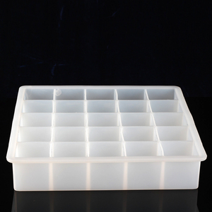 <span class=keywords><strong>Stampi</strong></span> <span class=keywords><strong>in</strong></span> <span class=keywords><strong>Silicone</strong></span> Ecologici <span class=keywords><strong>per</strong></span> <span class=keywords><strong>Saponette</strong></span> Quadrate con 25 Cavità, Vendita all'Ingrosso - Product Image 3