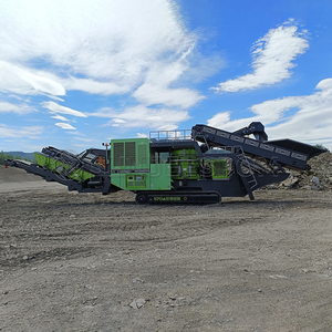 300tph di chuyển đá sỏi Máy Nghiền máy móc theo dõi <span class=keywords><strong>Cobble</strong></span> di động máy nghiền hình nón thực vật - Product Image 4