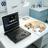 Échographe Doppler Couleur Professionnel pour Animaux, Appareil d'Échographie Vétérinaire pour Cliniques d'Animaux de Petite et Grande Taille