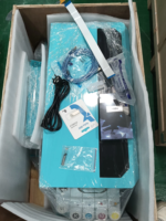 Imprimante DTF Eizoulyn pour petites entreprises, format A3, presse d'impression numérique, presse d'impression de t-shirts, imprimante 30 cm, imprimante DTF bleue