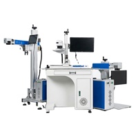 Mesin Penanda Laser Serat Desktop BLX dengan Sumber JPT 20W Bebas Perawatan untuk Penandaan Presisi Jam Tangan dan Kacamata, Grosir, CE