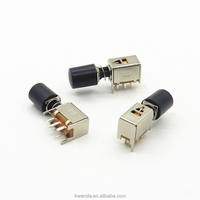 Interrupteur à bouton-poussoir électronique en laiton, 100 000 cycles de vie mécanique, blanc, DPDT, 6 broches, pour appareils électroménagers