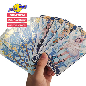 Impression personnalisée sur feuille holographique, jeu de cartes à collectionner et à échanger sur mesure avec emballage - Product Image 1