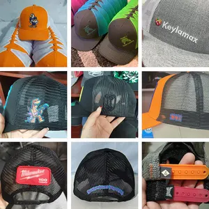 Tùy Chỉnh Richardson 168 Lưới Hat Snapback Mũ Bán Buôn Kem Chống Nắng Và Thoáng Khí 7-Panel Phẳng Hóa Đơn Trucker Hat Biểu Tượng Tùy Chỉnh