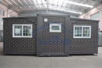 Maison mobile modulaire préfabriquée en acier Suihe de 20 pieds, extensible