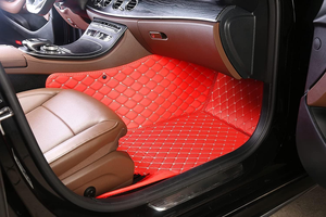 Tapis de sol de voiture sur mesure entièrement enveloppants, imperméables, antidérapants, protection toutes saisons, en cuir - Product Image 2