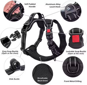 Arnés Reflectante Ajustable de Nailon para Mascotas, Arnés para Pasear Perros, Multicolor - Product Image 2