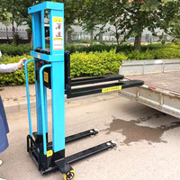 Gerbeur de Palettes Électrique à Télécommande de 1 Tonne de Capacité, Chariot Élévateur Embarqué pour la Vente