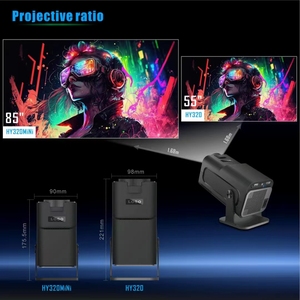 Projecteur Magcubic Android 11, résolution native 720P, 300 ANSI, HY320 Mini, double Wifi6, BT5.0, projecteur portable - Product Image 2