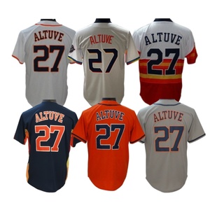 Nueva Camiseta de Béisbol Americana Cosida de Alta Calidad 2026, 27 <span class=keywords><strong>Jose</strong></span> Altuve, 44 Yordan <span class=keywords><strong>Alvarez</strong></span>, 3 Jeremy Pena - Product Image 5