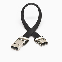 Ugreen — câble USB 3.1 Type c FPV, ruban mince et plat de Type A à Type C, angle droit à 90 degrés