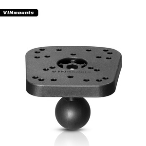 ฐานยึดแบบโค้งขนาด 1.5 นิ้ว VINmounts สำหรับเครื่องหาปลา, โซนาร์, รูปแบบรู 241L, อุปกรณ์อิเล็กทรอนิกส์ทางทะเลอเนกประสงค์ VIN-C-009 - Product Image 1