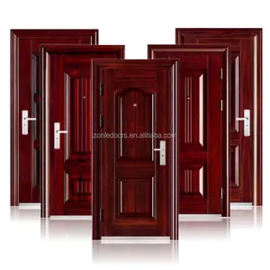 3 hours Fire rated exterior security steel door China supplier safety door for with smart lock