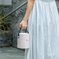 Diffuseur d'arômes sans fil rechargeable par USB, nébuliseur ultrasonique, humidificateur USB, double pulvérisation, humidificateur d'air 1,1 L avec batterie 4000 mAh