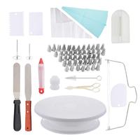 Nouveaux outils de décoration de gâteaux en acier inoxydable ensemble de buses d'embouts de glaçage de tuyauterie avec des outils de cuisson d'emballage de boîte