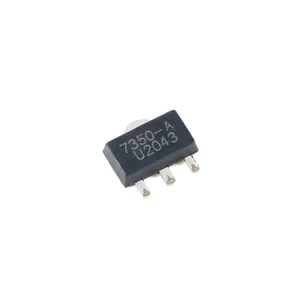 Régulateur linéaire à faible chute de tension UMW HT7350-A SOT-89 5V/0.25A, puce LDO 7350-A, authentique et d'origine - Product Image 1